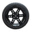 225/30-14 Glossy Black Tire and Wheel Combo