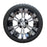 225/30-14 Machined/Glossy Black Tire and Wheel Combo