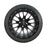 14 Inch Matte Black Golf Cart Rims And Tyre Combo 225/30-14