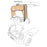 REAR BAG COVER KIT,TXT,BLK