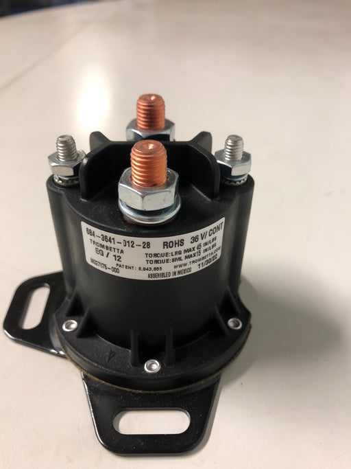 !!  SVC-SOLENOID,36V,HD (CURTIS) - PREVIOUSLY 624317 (V Mounting Bracket, Mounted Horizontally)