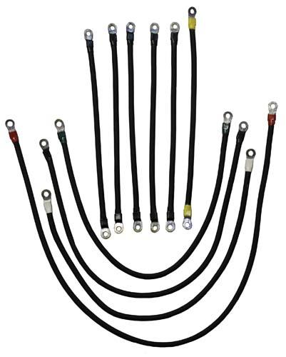 WELD CABLE SET, 4 GA, 600A, CC IQ