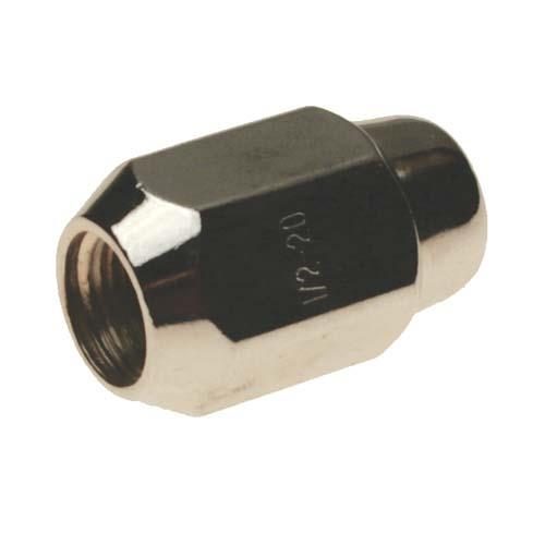 LUG NUT, CHROME 1/2