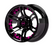 Pink Inserts for Mirage 12x7 Wheel