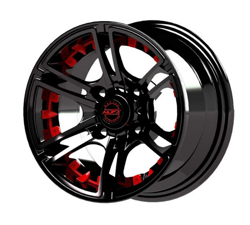 Red Inserts for Mirage 12x7 Wheel