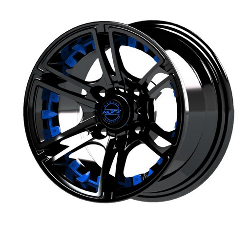 Blue Inserts for Mirage 14x7 Wheel