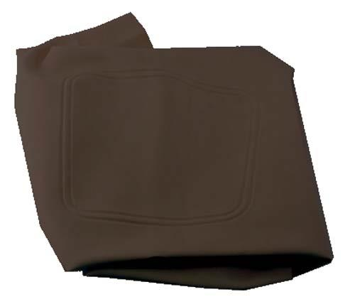 SEAT BOTTOM COVER BLK CC DS 2000-04