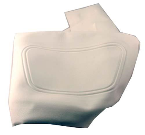 SEAT BACK COVER, WHITE DS 2000-04