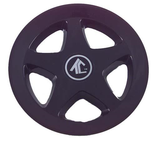 WHEEL COVER, 8" TC MAG BLACK (EA)