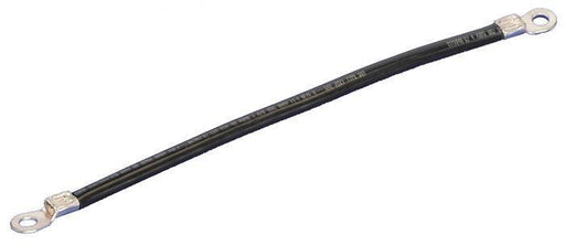 4 Gauge Wire Assembly- Black-10.5 Inch