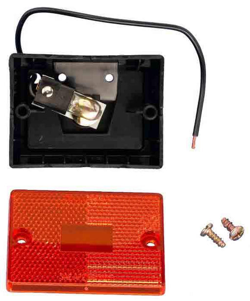 Turn Signal & Tail Light Assembly with Amber Lens